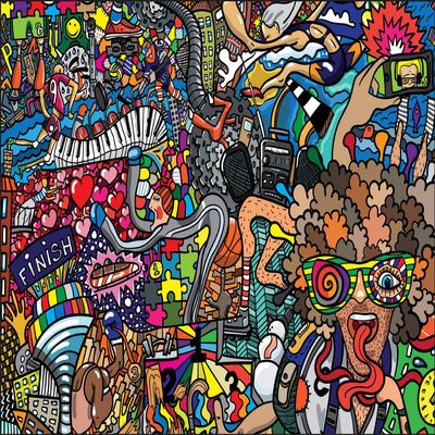 Muralo Non-Woven Photo Wallpaper, Graffiti, Street Art, Sports, Music – 90 x 135 cm