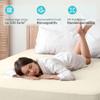 EllaTex Jersey Fitted Sheet 120 x 200–130 x 200 cm, 100% Cotton, Natural view 3