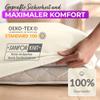EllaTex Jersey Fitted Sheet 120 x 200–130 x 200 cm, 100% Cotton, Natural view 4