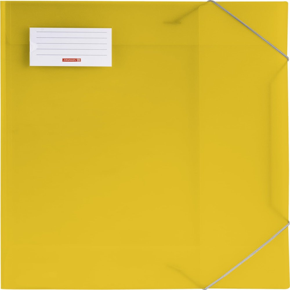 10-Pack BRUNNEN FACT! A3 File Folders, Yellow