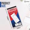 NCR Receipt Book, 70 x 145 mm, Carbonless 2-Part Duplicate Book, DNCR-8002 (1 Book) view 4
