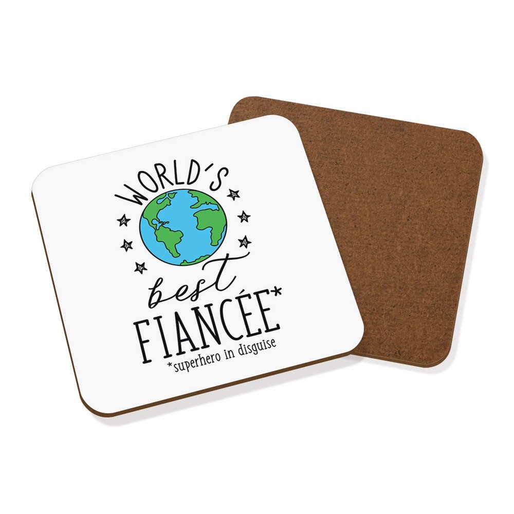 World's Best Fiancée Hers Coaster