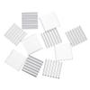 BliliDIY 10-Pack 14 x 14 x 4 mm Aluminum Chip Heatsinks view 1