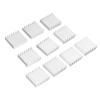 BliliDIY 10-Pack 14 x 14 x 4 mm Aluminum Chip Heatsinks view 2