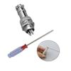 QitinDasen 8-Piece GX126 6-Pin Aviation Connector Kit, 5A, 12mm Thread, Male/Female Metal Connectors with Caps and Screwdriver view 4