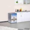 Refrigerator Film | Self-Adhesive Kitchen Decor | Taj Mahal view 2