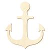 Wooden Anchor V1 – Craft Décor, 3–50 cm, 17 cm, Pack of 100 view 1