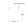 ARTOZ 75 Square Envelopes, Lime Green, 100 g/m², 16 x 16 cm, No Window, Peel-and-Seal view 4