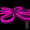 KNIXS 100 Pink Glow Sticks with 3D, Ball & 7-Hole Connectors view 4