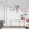 tjapalo A49 Wall Decal “In the End, Everything Will Be Okay” – Metallic Gold, W100 x H37 cm view 4