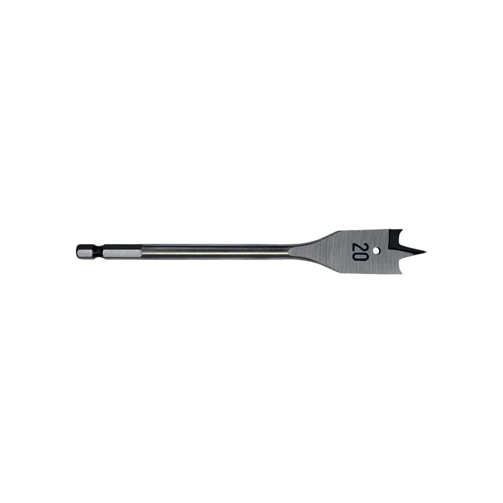 Leman 304.514.00 Flat Wood Drill Bit, 1/4-Inch Hex Shank, 14 x 150 mm