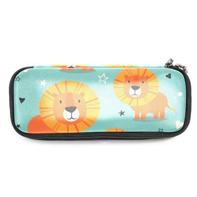 Lion Pencil Case, 19 × 7.5 × 3.8 cm
