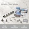 ARBO-INOX A4 Stainless Steel Railing Tube for Boatbuilding, Bendable, 1.5 mm Wall, 19–30 mm OD, 1 or 1.5 m view 3