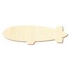 Wooden Zeppelin Craft Shape, 3–50 cm, 17 cm, Pack of 100 view 1