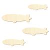Wooden Zeppelin Craft Shape, 3–50 cm, 17 cm, Pack of 100 view 2