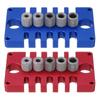 RanDal 08650 Aluminum Alloy Wood Dowel Jig, 6/7/8/9/10 mm, Blue view 2