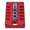 RanDal 08650 Aluminum Alloy Wood Dowel Jig, 6/7/8/9/10 mm, Blue view 4
