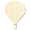 Wooden Hot Air Balloon – Craft Decoration, 3–50 cm, 45 cm, Pack of 10 view 1
