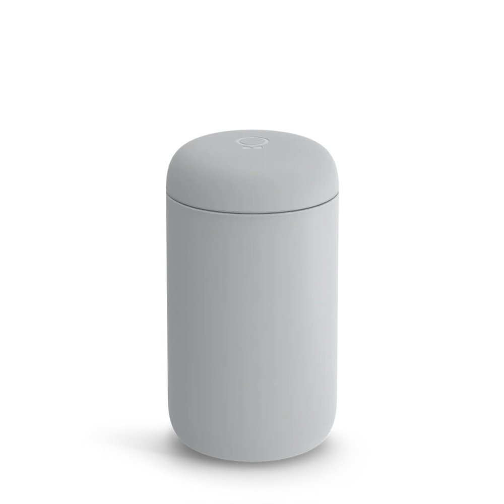 Fellow Insulated Travel Mug, Stainless Steel, Rust-Resistant, Matte Gray, 454 g