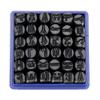 TuToy 36-Piece 6 mm Carbon Steel Letter and Number Stamp Set view 2