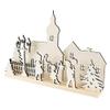 Ideas with Heart 3D Landscape, Lantern Children, Platform & Wooden Elements, 11-Piece view 2