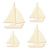 Wooden Sailboat for Décor and Crafts, 3–50 cm, Size: 24 cm, Pack of 100 view 2