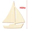 Wooden Sailboat for Décor and Crafts, 3–50 cm, Size: 24 cm, Pack of 100 view 3