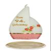 Meissner-Handel Birthday Candle “For Your 94th Birthday” – Red, Motif “Flame 001” view 1