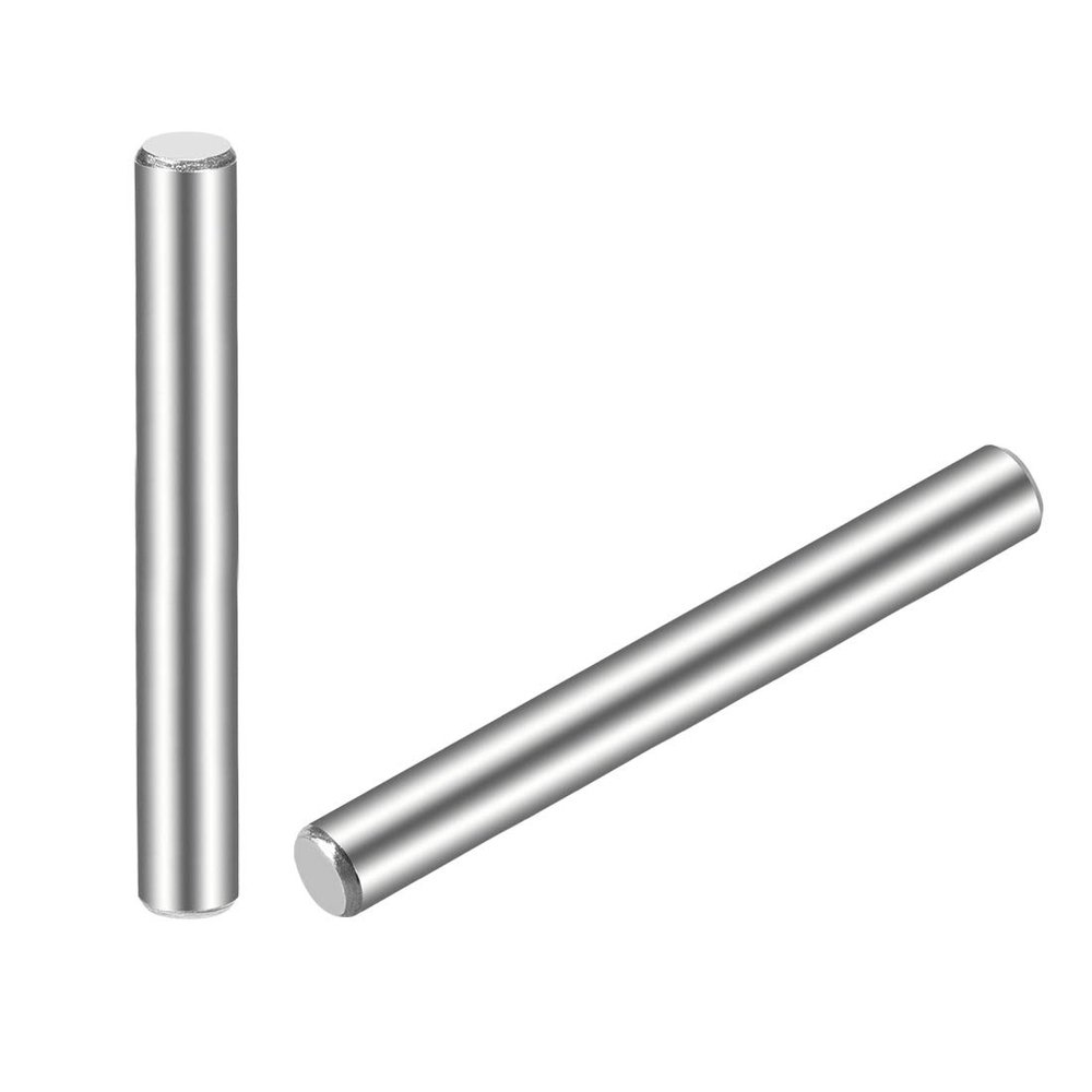Sourcing Map 25-Pack 5 x 55 mm Cylinder Pins, 304 Stainless Steel