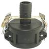 BE-TOOL Water Tank Adapter, 2-Pack IBC Tank Adapters, Female Type C 3/4-Inch Hose Connection view 1