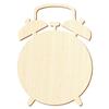 Wooden Alarm Clock Shape, 47 cm, Pack of 10 view 1