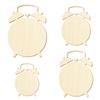 Wooden Alarm Clock Shape, 47 cm, Pack of 10 view 2