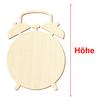Wooden Alarm Clock Shape, 47 cm, Pack of 10 view 3