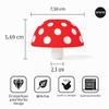 OTOTO Mushroom Foldable Kitchen Funnel, Wide Opening, Food-Safe Silicone view 2
