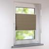 Universal Tensioned Duette Honeycomb Pleated Blind 130 x 110 cm, Cappuccino Brown, Blackout view 1