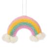 Maia Gifts Rainbow and Clouds Felt Hanging Decoration view 2