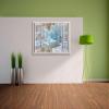 Pixxprint Stunning Winter Landscape, Window Look, 80 x 60 cm Canvas Wall Art, Ready-Stretched, Not a Poster view 3