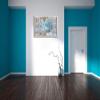 Pixxprint Stunning Winter Landscape, Window Look, 80 x 60 cm Canvas Wall Art, Ready-Stretched, Not a Poster view 4