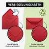 75 Red DIN A7 Folded Cards with C7 Envelopes view 3