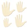 Wooden Hand for Décor and Crafts, 3–50 cm, 15 cm, Pack of 50 view 2