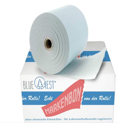 30 Eco-Friendly BLUE4EST Thermal Rolls for NCR RealPOS 7197 [80 m] – markenbon