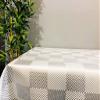MadeInNature Extra-Thick Printed Tablecloth, Eraser-Type, 2 mm, Geometric Pattern, 140 x 600 cm view 1