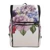 MONTOJ Backpack with Laptop Compartment and Camping Backpack, Phalaenopsis, Purple view 1