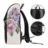 MONTOJ Backpack with Laptop Compartment and Camping Backpack, Phalaenopsis, Purple view 3