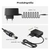 Anlapus 12V DC 2A CCTV Camera Power Adapter, EU Plug view 4