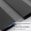 Zarnan Double Roller Blind, No-Drill Clip-Fit, Anthracite, 70 x 150 cm (66 cm Fabric Width) view 4