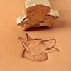 German Shepherd Leathercraft Stamp, Brass, #293 view 3