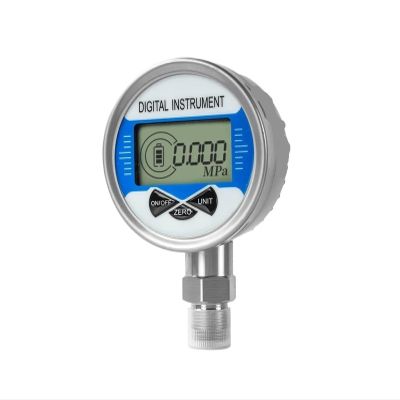 EZLUIYLDH Digital Hydraulic Pressure Gauge, NPT 1/2 Radial, M20 × 1.5, 60 mm, 0–16 MPa