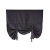 Tubayia Privacy Roman Shade Curtain for Kitchen, Bathroom, Living Room and Bedroom (Black) view 1