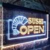 ADVPRO Sushi Open Dual-Color LED Bar Light Neon Sign, White & Yellow, 600 x 400 mm view 3